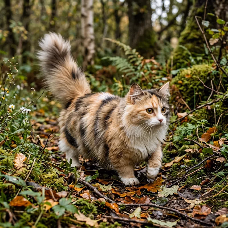 🐾 Fluffy Short Legs (Munchkin Longhair)