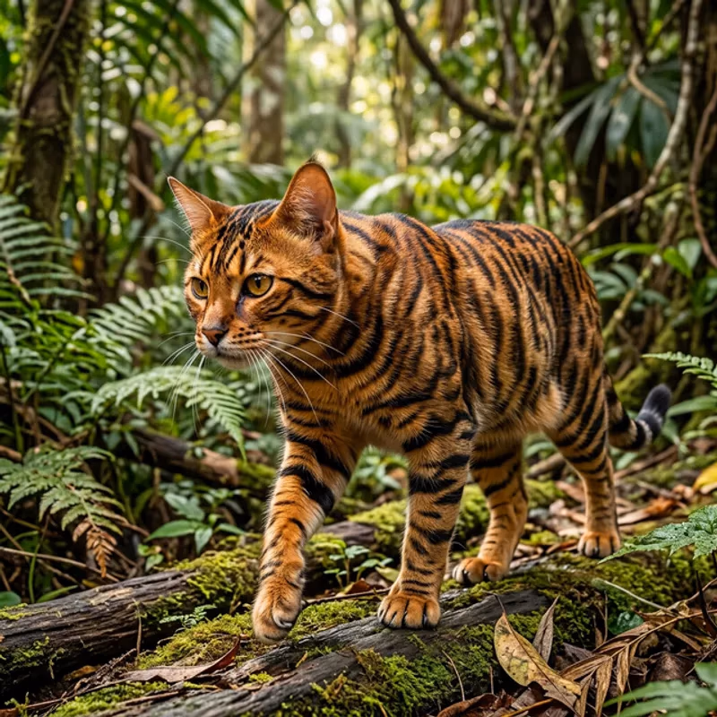 🐅 Pequeño Tigre de Sala (Toyger)