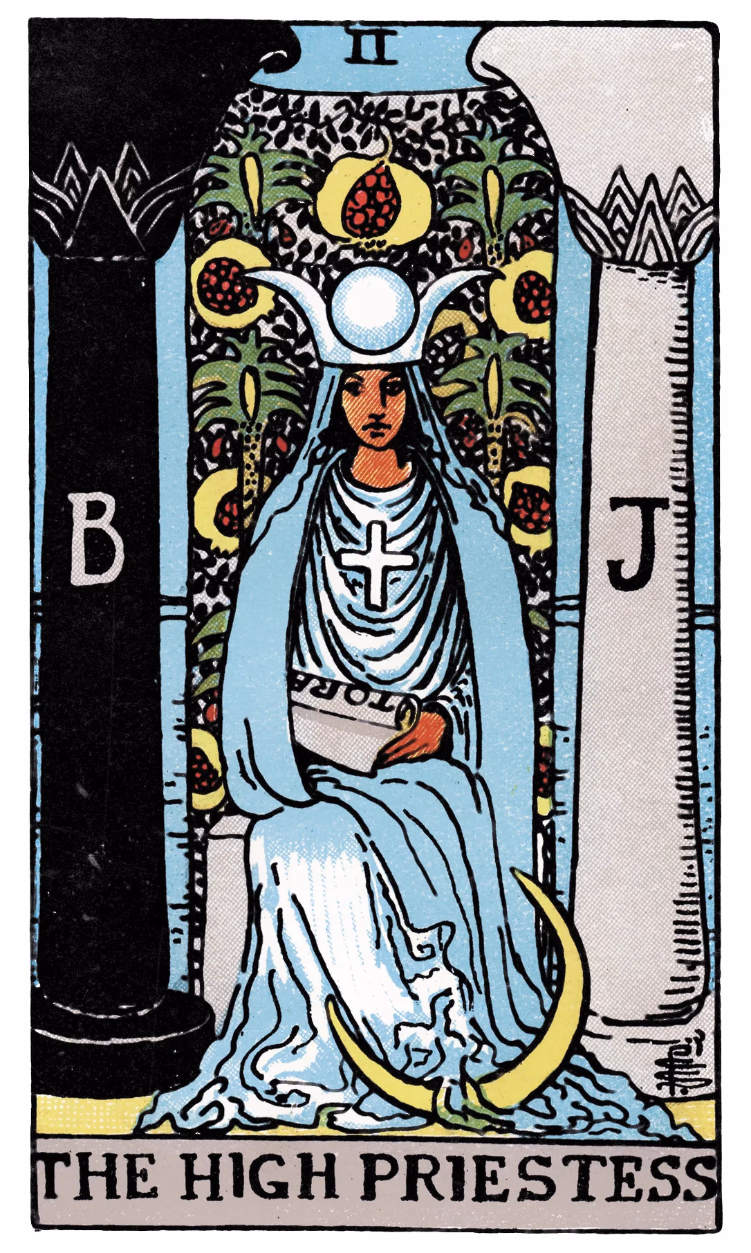2. The High Priestess