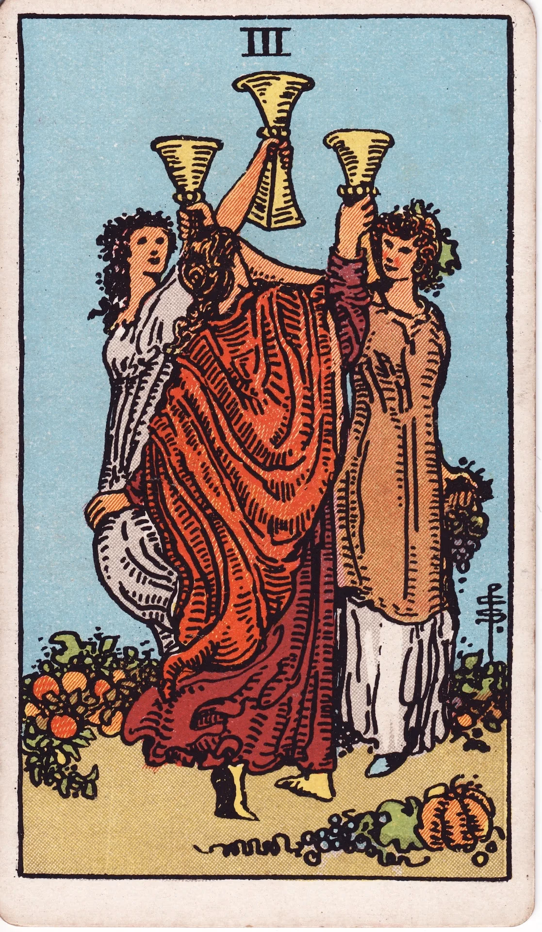 31. Three of Cups