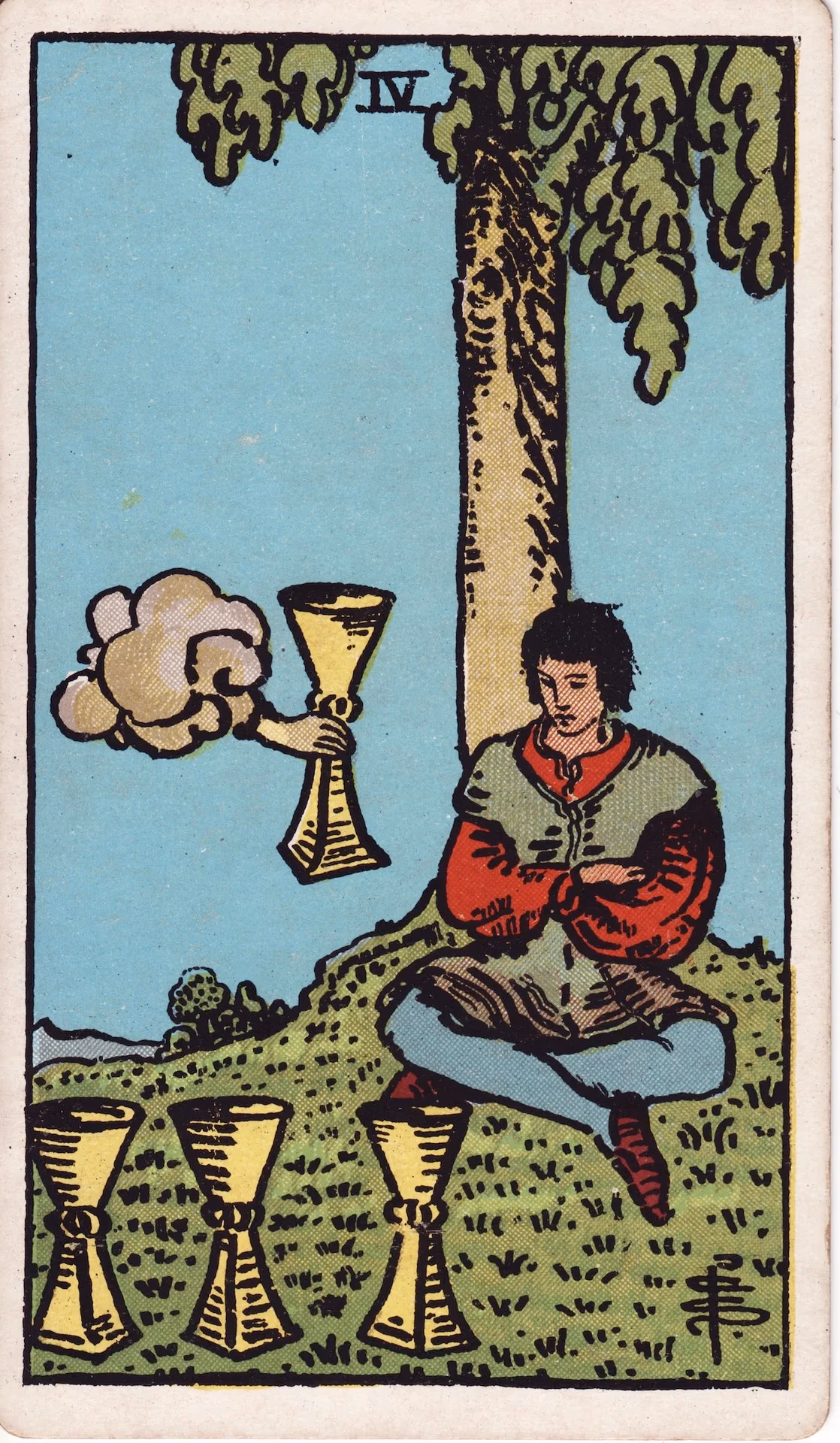 47. Four of Cups