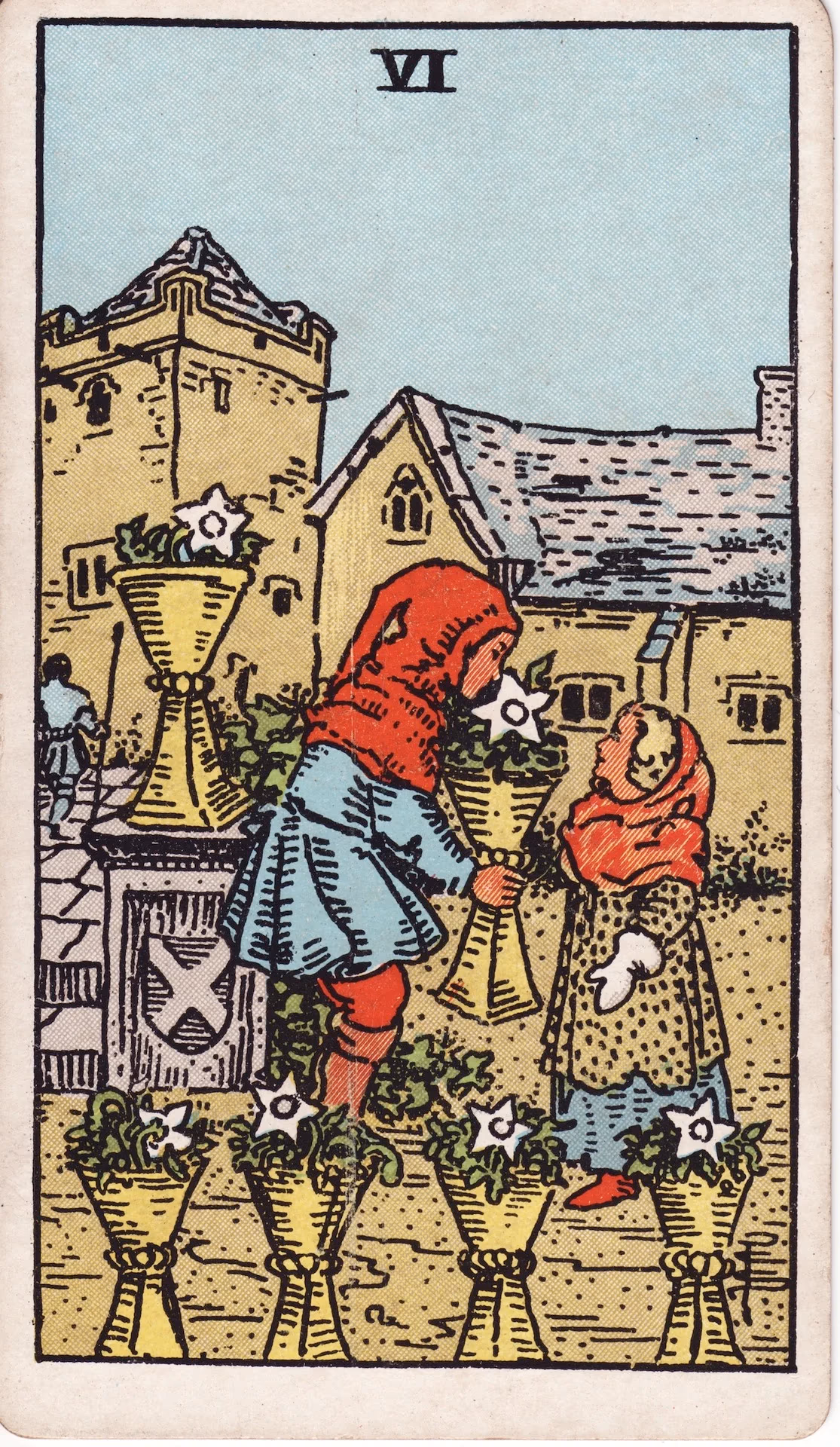 34. Six of Cups