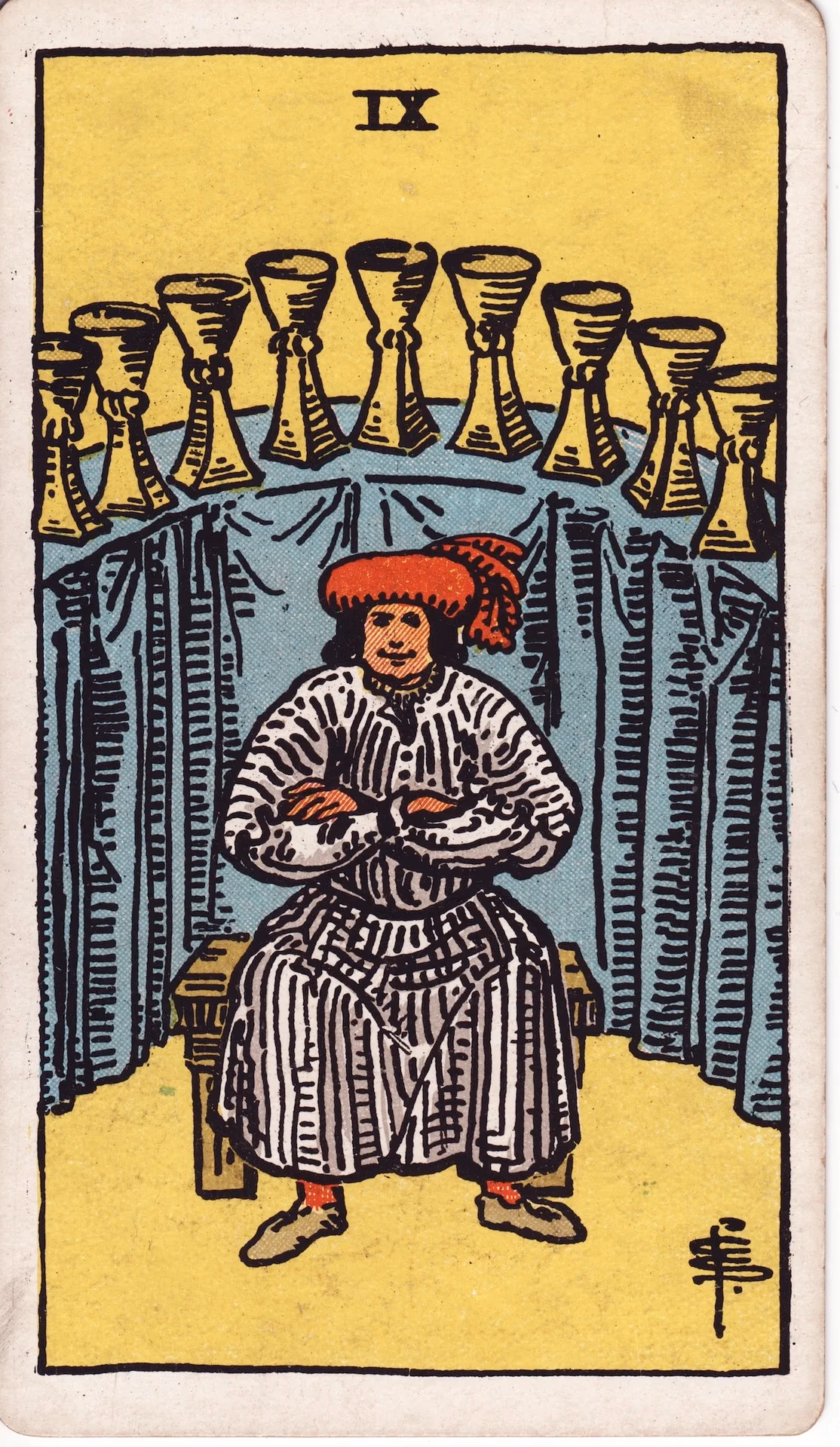 51. Nine of Cups