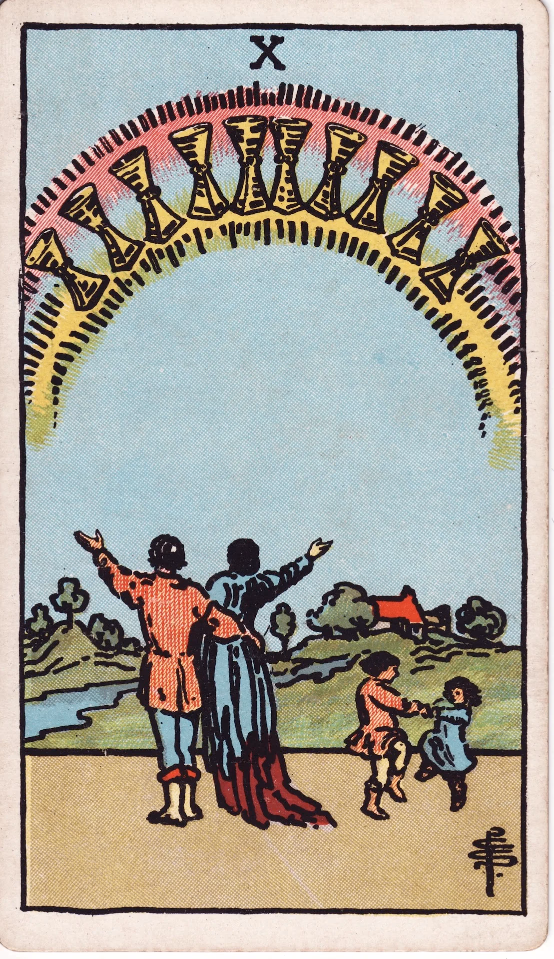 35. Ten of Cups