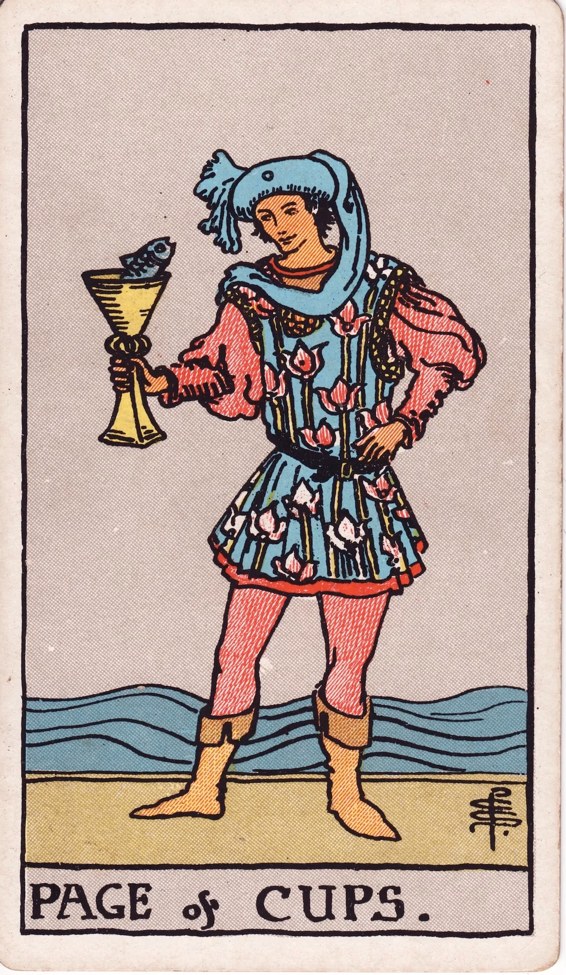 52. Page of Cups