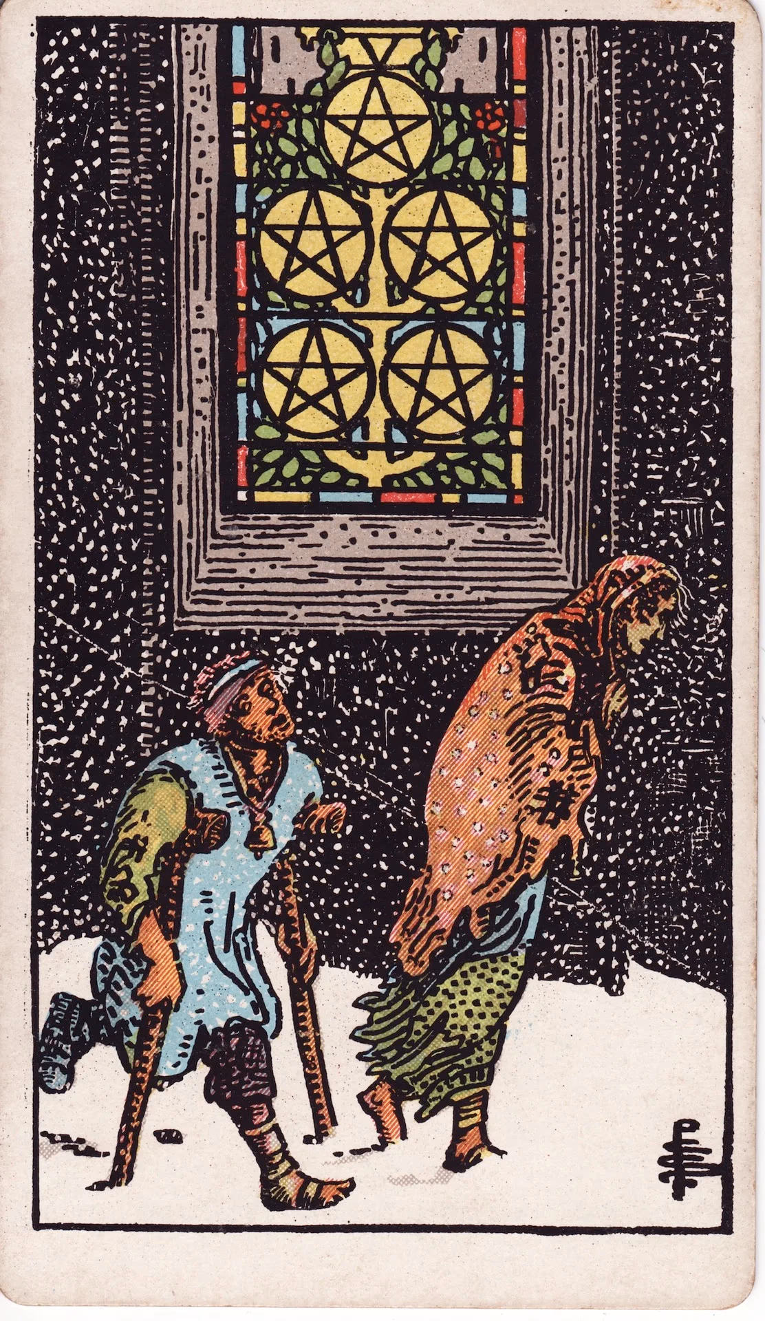 68. Five of Pentacles