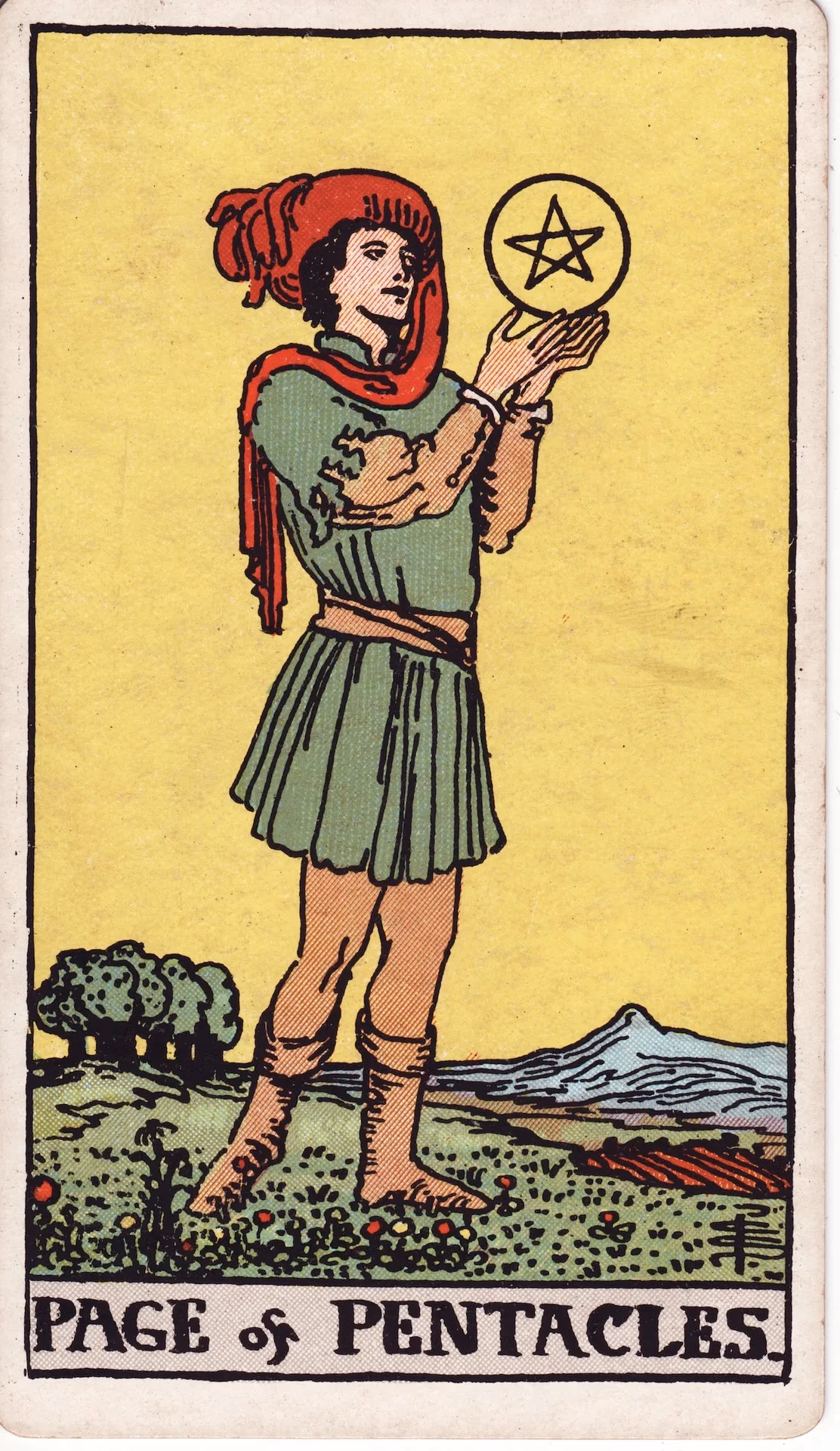 74. Page of Pentacles