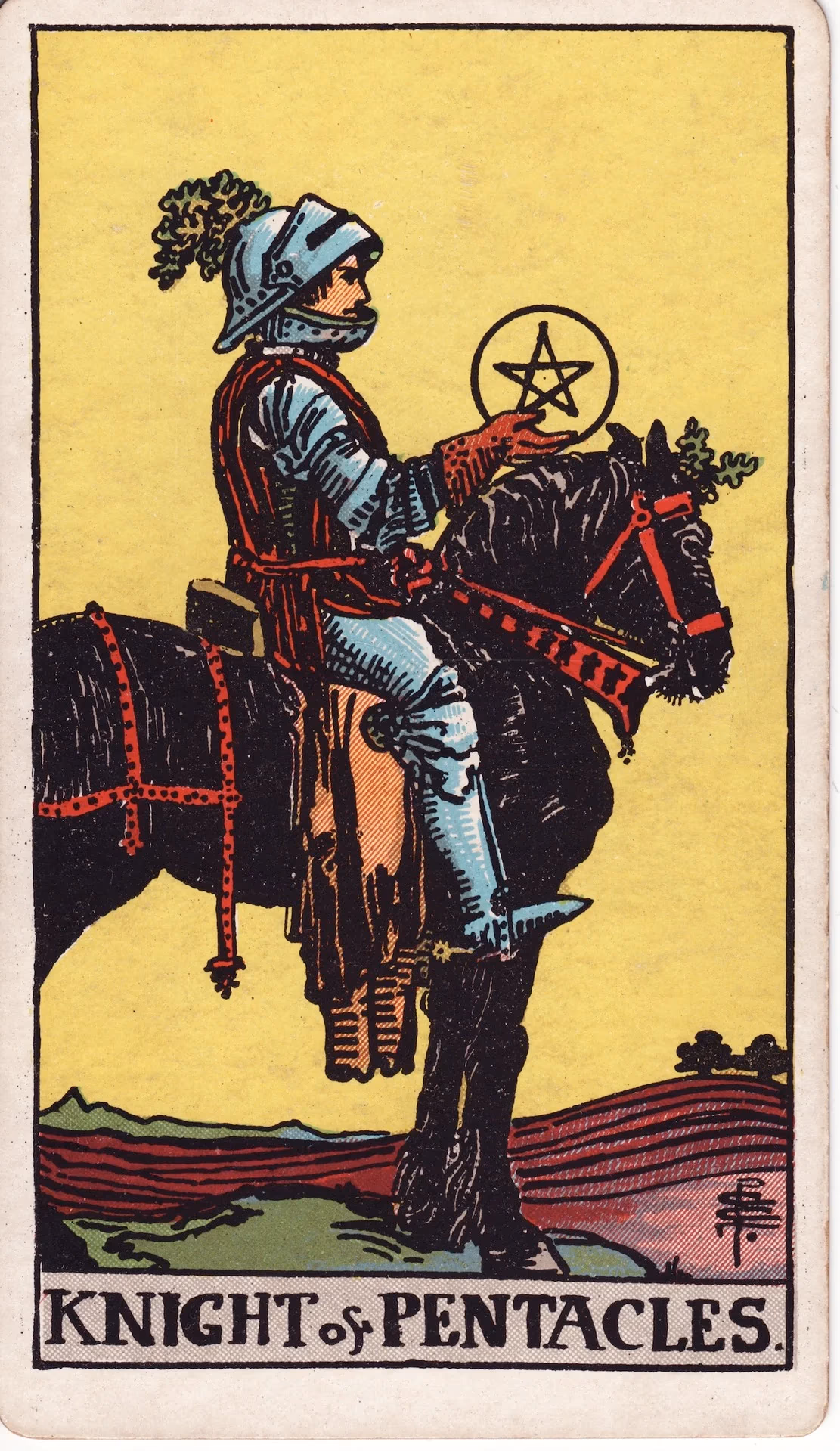 75. Knight of Pentacles