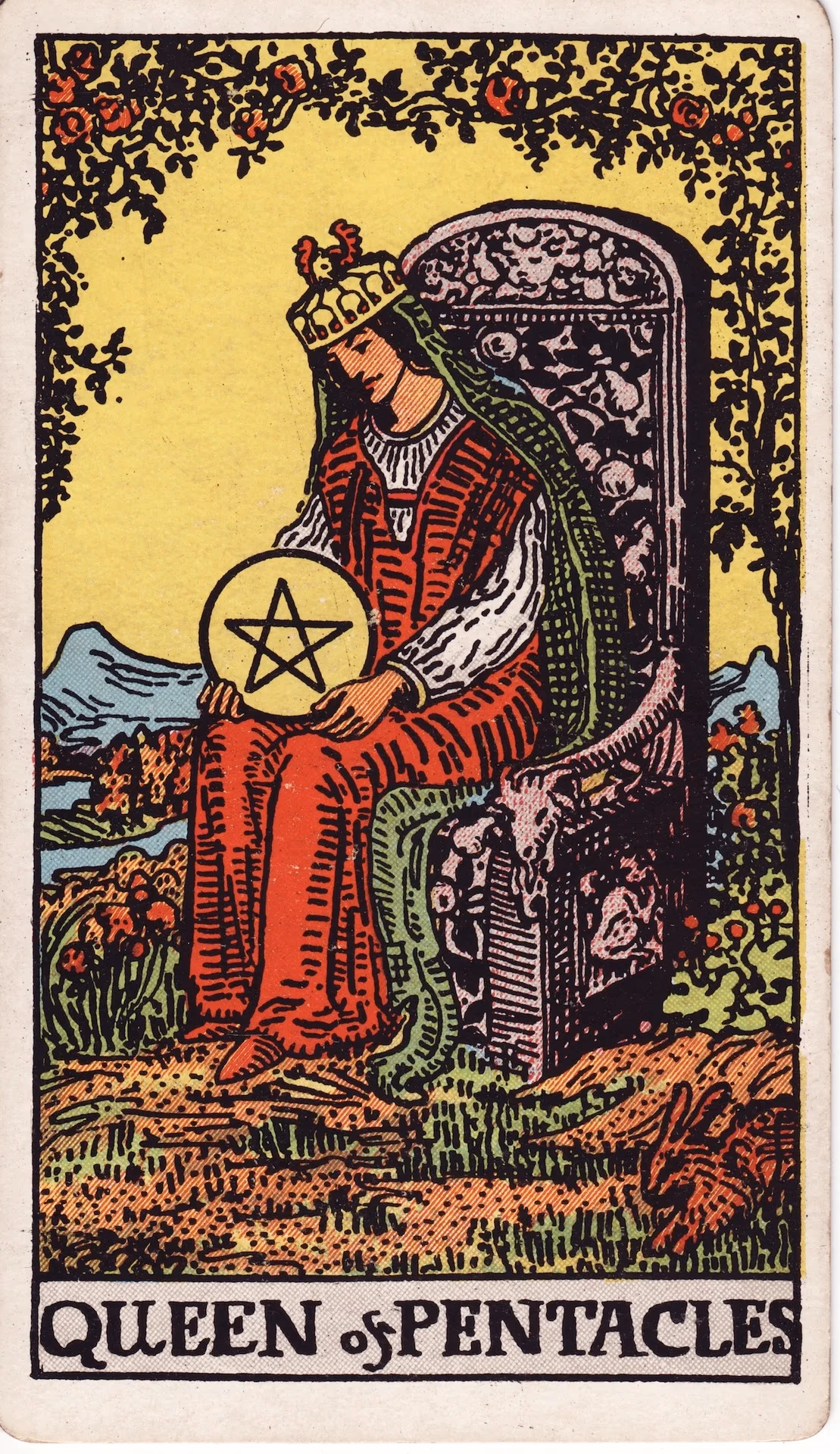 76. Queen of Pentacles
