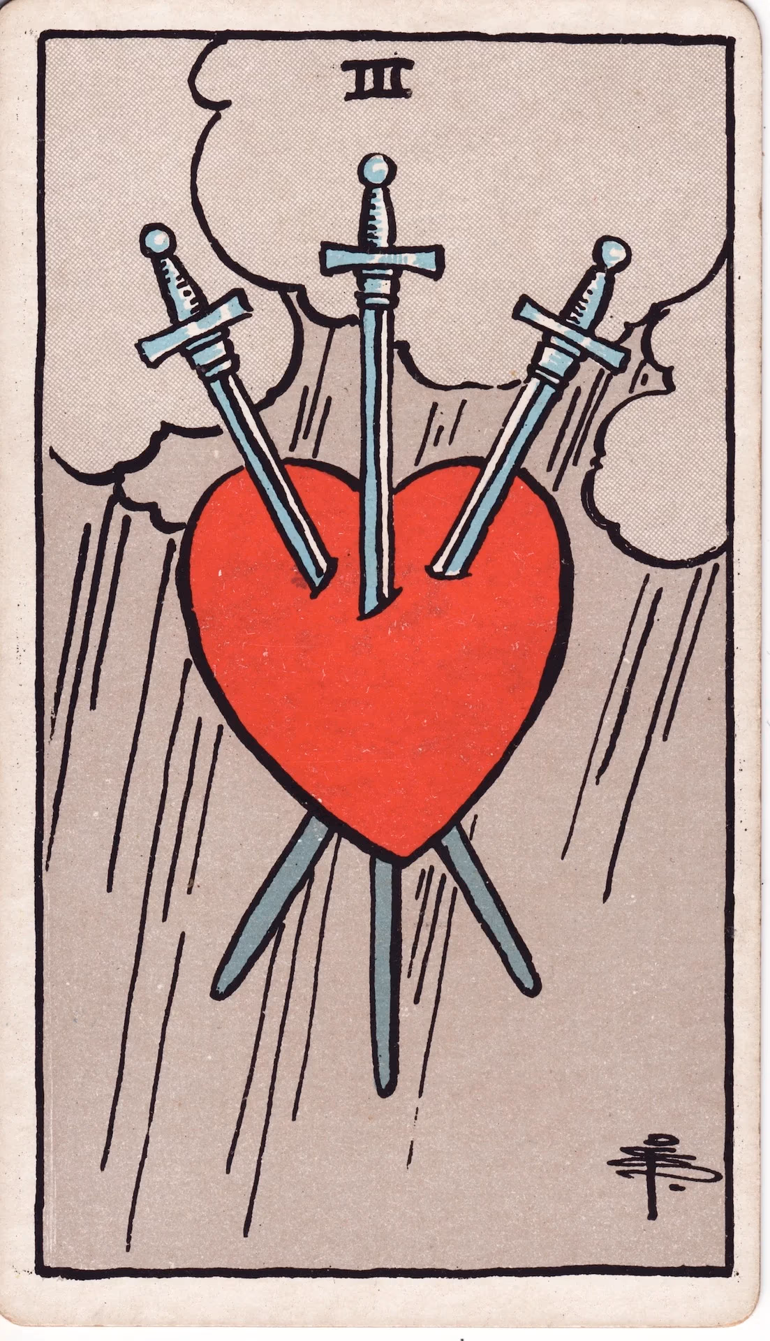 32. Three of Swords