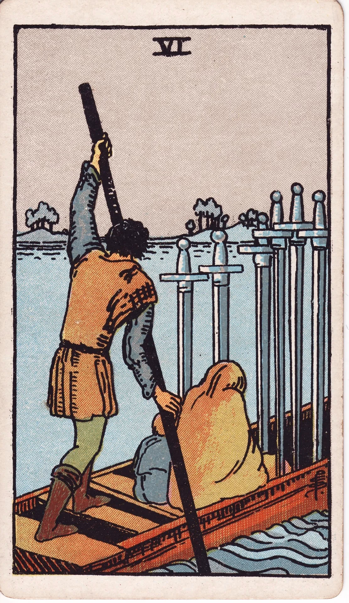 58. Six of Swords