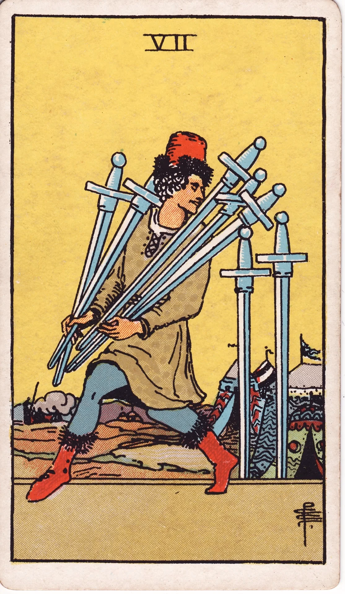 59. Seven of Swords