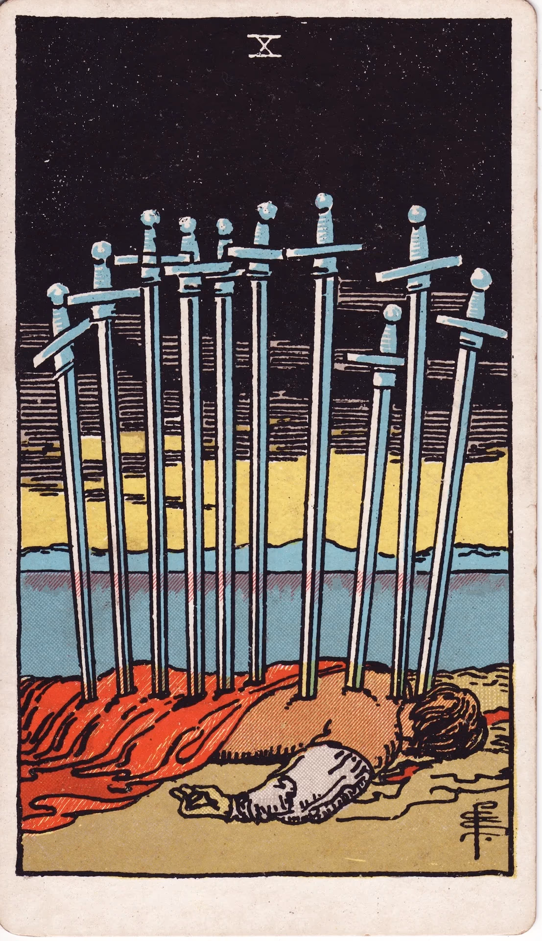 62. Ten of Swords