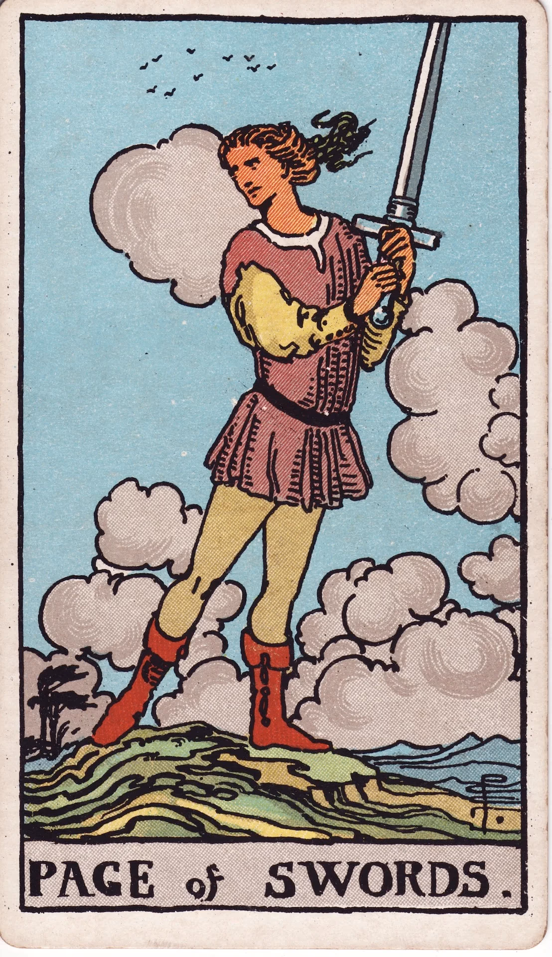 63. Page of Swords