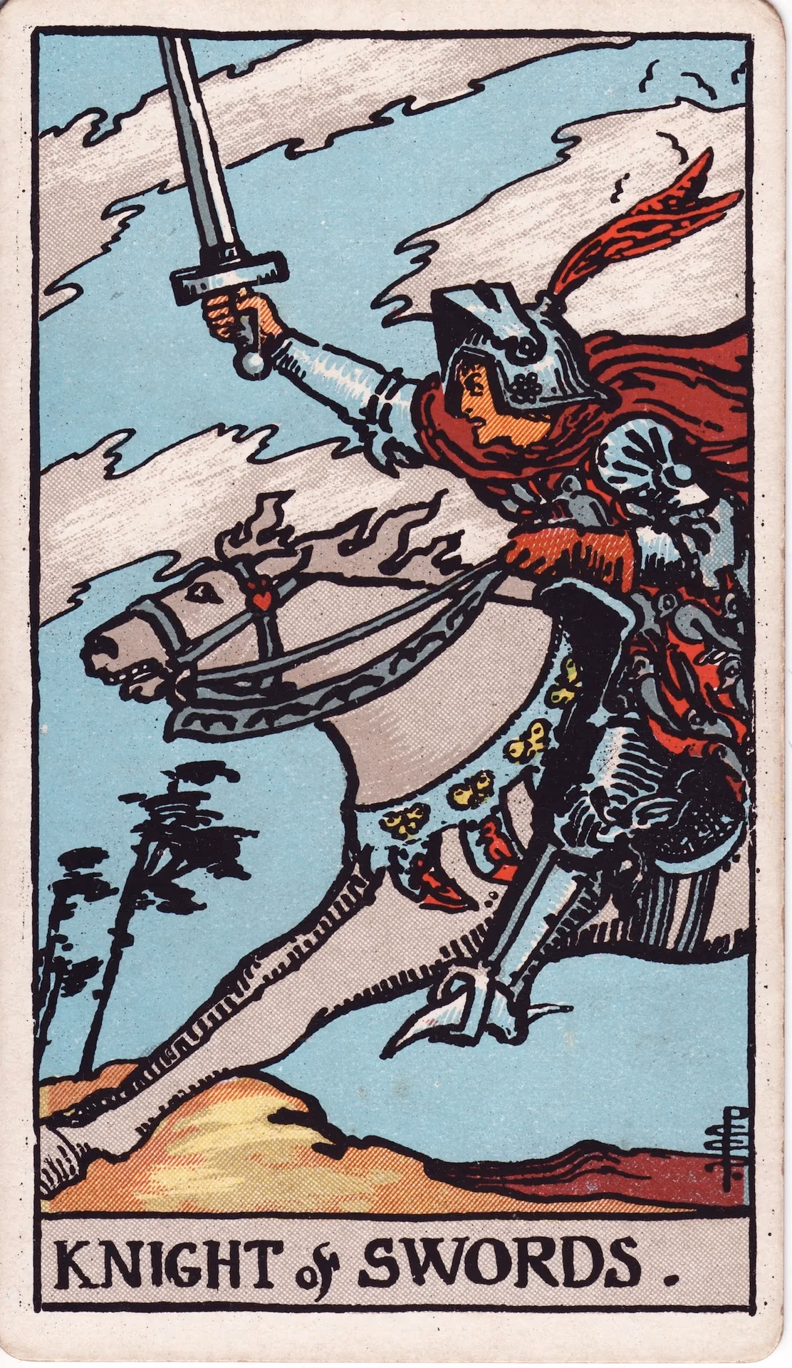 64. Knight of Swords