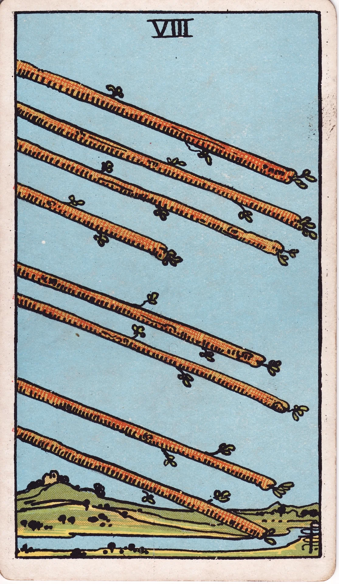 40. Eight of Wands