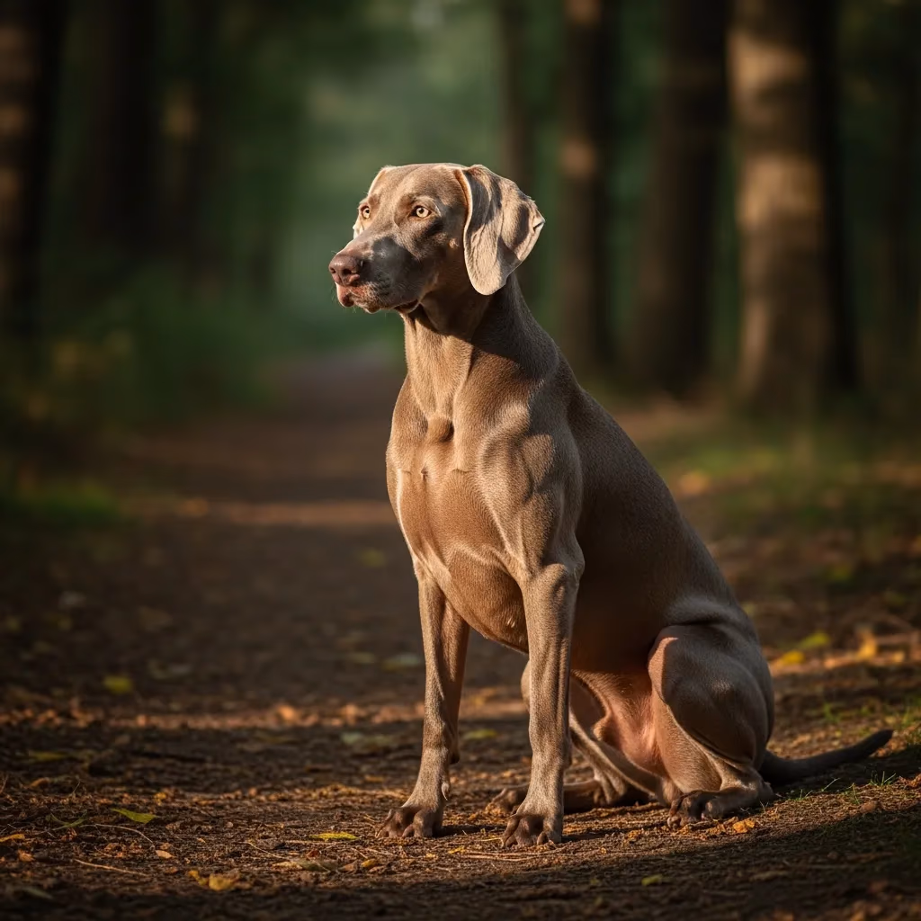 🐶 Elegant Weimaraner