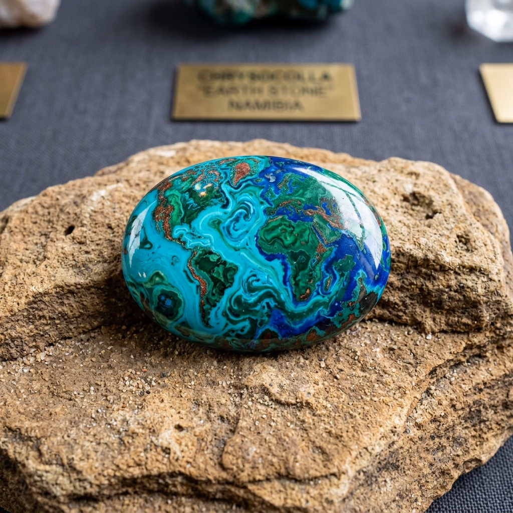크리소콜라 (Chrysocolla / 규공작석)