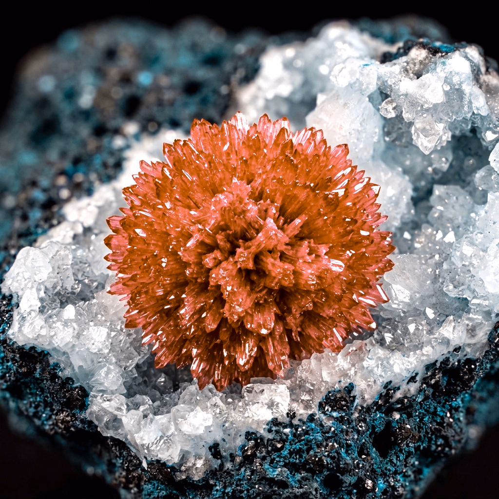 바나디나이트 (Vanadinite / 바나듐석 / 갈연석)